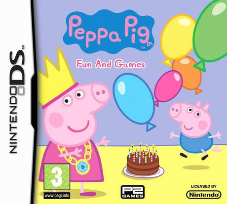 Peppa Pig: Fun and Games Nintendo DS NDS Game PAL