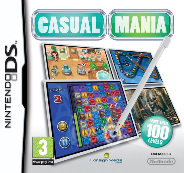 Casual Mania!: 4 Games in 1 Nintendo DS NDS Game PAL
