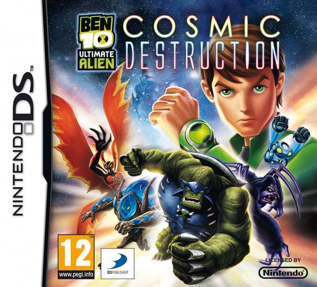 Ben 10: Ultimate Alien: Cosmic Destruction Nintendo DS NDS Game PAL