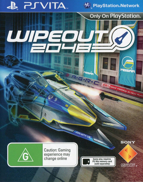 Wipeout 2048 Playstation Vita Game PAL