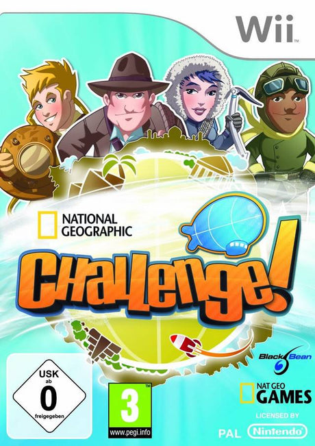 National Geographic Challenge! Nintendo Wii Game PAL-Trippy Trades