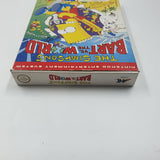 The Simpsons Bart Vs The World Nintendo Entertainment System NES Game Boxed + Manual PAL 28j4