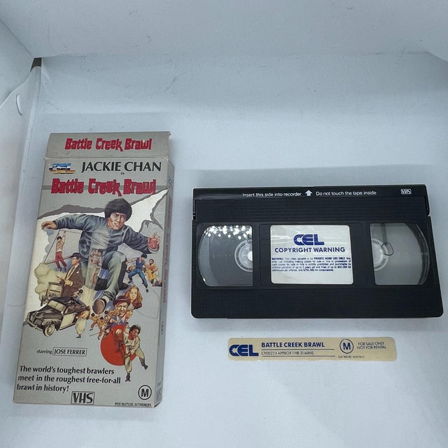 Battle Creek Brawl VHS Video Cassette Tape