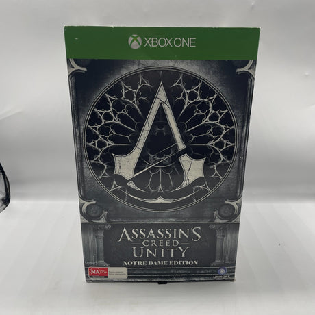 Assassins Creed Unity Notre Dame Edition Xbox One Game + Figure Boxed PAL-Trippy Trades