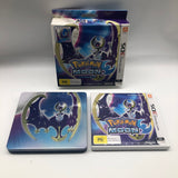 Pokemon Moon Fan Edition Nintendo 3DS Game Steelbook Edition Boxed 25AU4