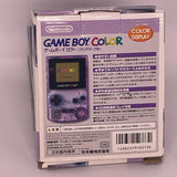 Game Boy Color Atomic Clear Purple Console Boxed Complete with Manual-Trippy Trades
