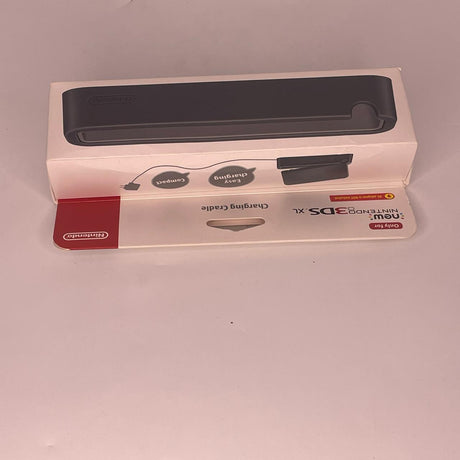New Nintendo 3DS XL Console Charging Cradle Black PAL