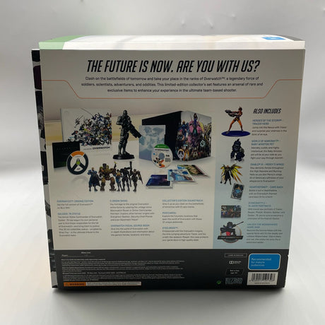 Overwatch Soldier 76 Collectors Edition Blizzard Game + Statue Figure Boxed