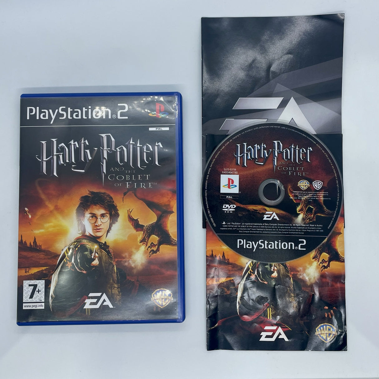 Harry Potter And The Goblet of Fire PS2 Playstation 2 Game + Manual PAL