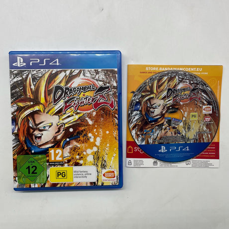 Dragon Ball Fighter Z Collectors Edition PS4 Playstation 4 Steelbook Edition Game + Manual & Figure