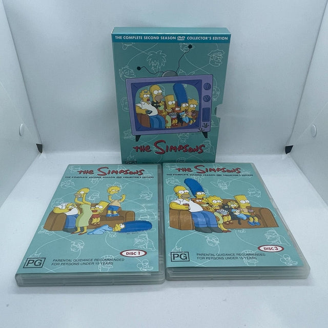 The Simpsons The Complete Second Season 2 Collector's Edition DVD