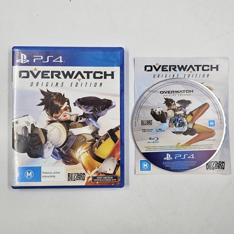 Overwatch Origins Edition PS4 Playstation 4 Game + Manual