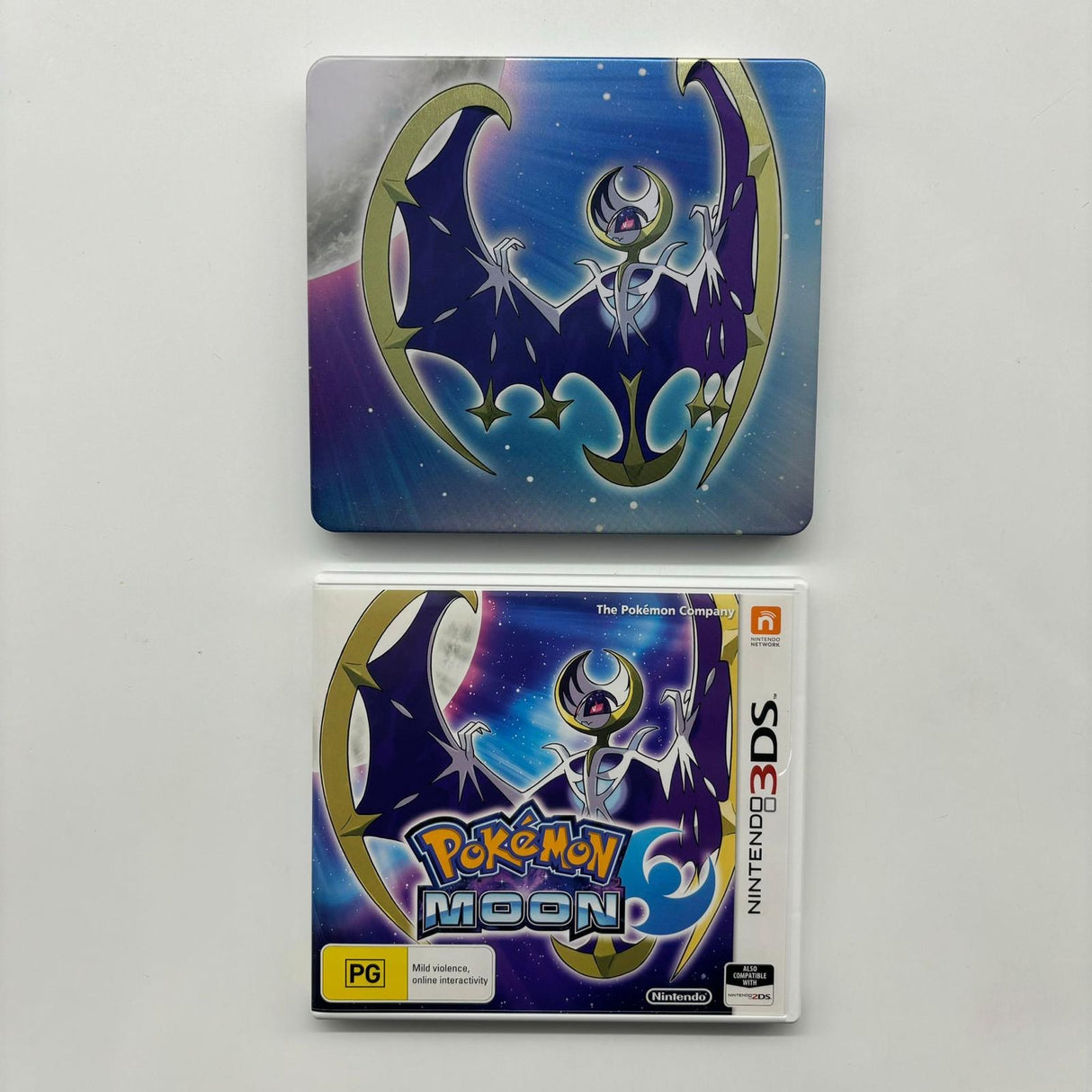Pokemon Moon Fan Edition Nintendo 3DS Game Boxed PAL - Trippy Trades 