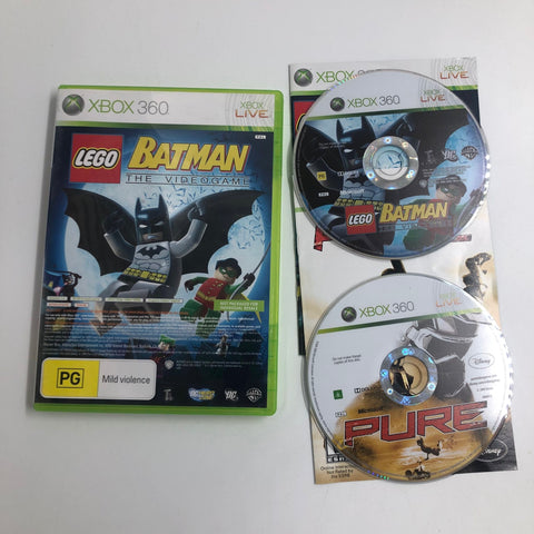Lego Batman The Video Game Xbox 360 Game + Manual PAL 05A4
