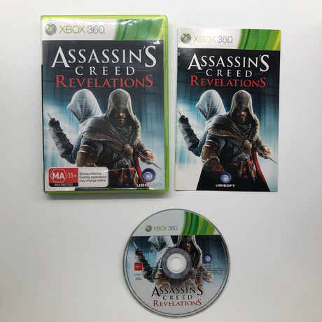 Assassins Creed Revelations Xbox 360 Game + Manual PAL