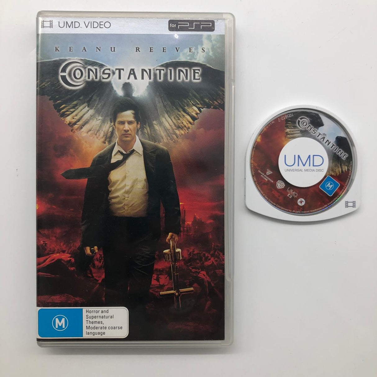 Constantine Keanu Reeves PSP Playstation Portable UMD Video Movie 28A4 - Trippy Trades 