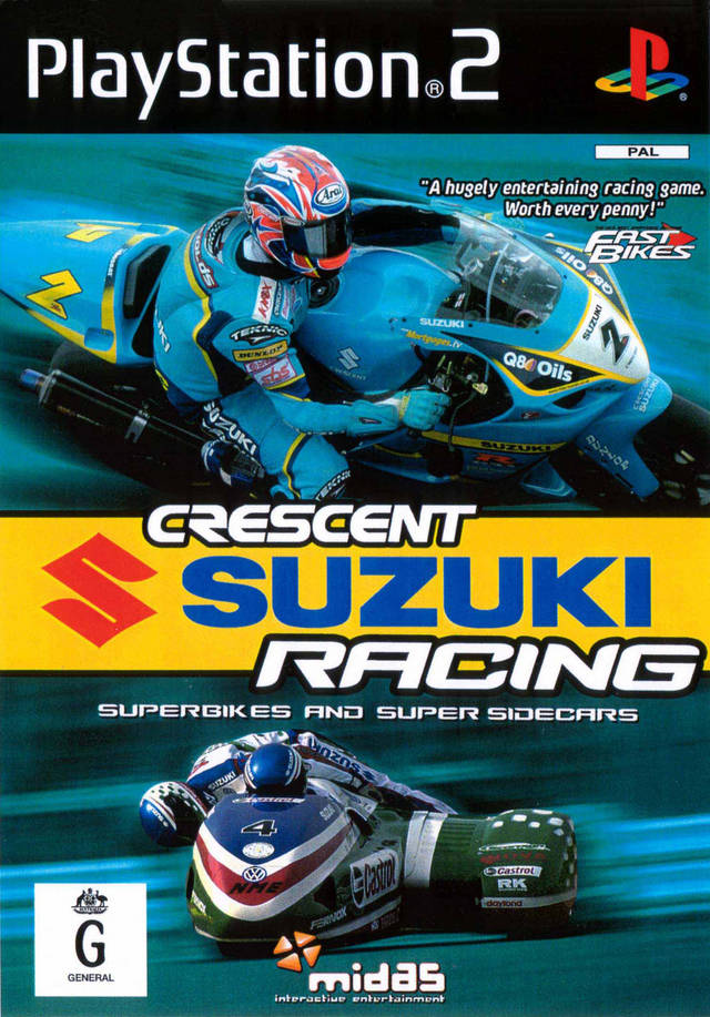 Crescent Suzuki Racing Playstation 2 PS2 Game PAL