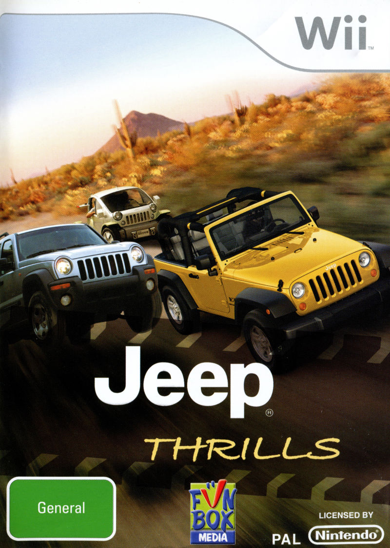 Jeep Thrills Nintendo Wii Game PAL