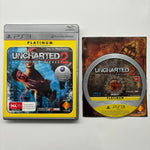 Uncharted 2 Among Thieves PS3 Playstation 3 Game + Manual 05A4