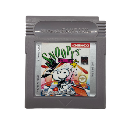 Snoopy’s Magic Show Nintendo Game Boy Game Cartridge Only PAL