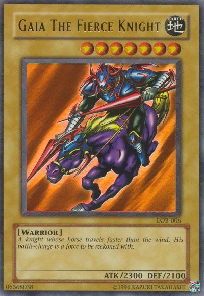 Gaia The Fierce Knight [LOB - LOB-006]-Trippy Trades