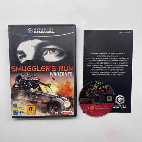 Smuggler's Run War Zones Nintendo Gamecube Game + Manual PAL 05A4