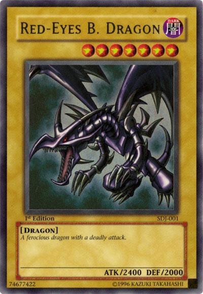 Red-Eyes B. Dragon [SDJ - SDJ-001]-Trippy Trades