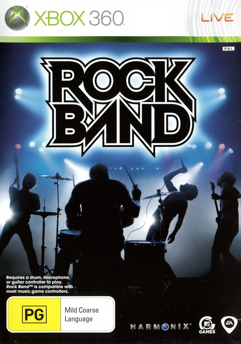 Rock Band Xbox 360 Game PAL