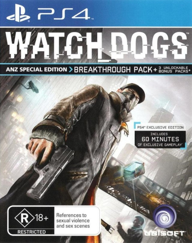 Watch_Dogs PlayStation 4 PS4 Game