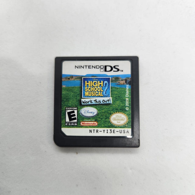 High School Musical 2 Work This Out Nintendo DS Game Cartridge