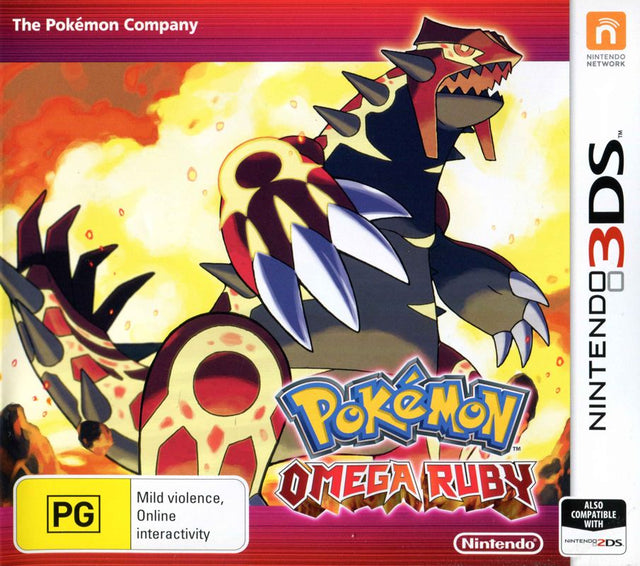 Pokemon Omega Ruby 3DS Game PAL