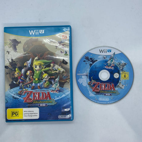 The Legend of Zelda The Wind Waker HD Nintendo Wii U Game PAL