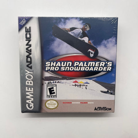 Shaun Palmer’s Pro Snowboarding Nintendo Gameboy Advance GBA Game Brand New SEALED
