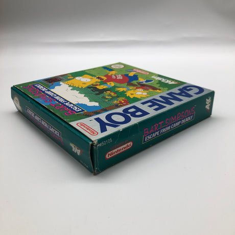 Bart Simpson's Escape from Camp Deadly Nintendo Gameboy Original Game Boxed Complete