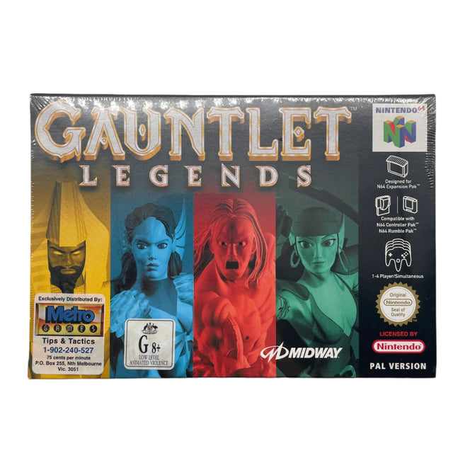 Gauntlet Legends Nintendo 64 N64 Brand New Sealed Boxed Complete