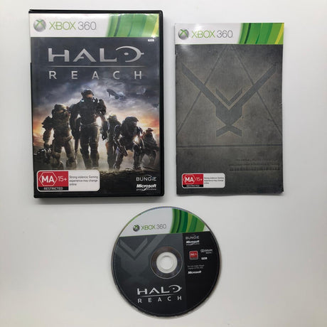 Halo Reach Xbox 360 Game + Manual PAL