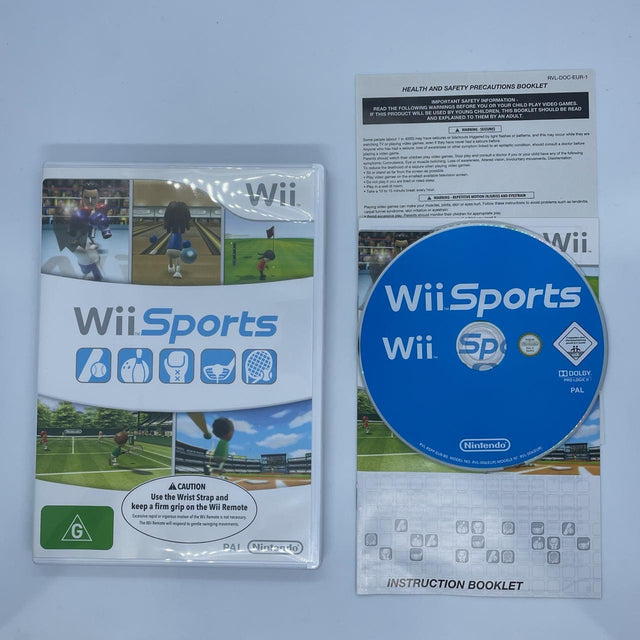 Wii Sports Nintendo Wii Game + Manual PAL