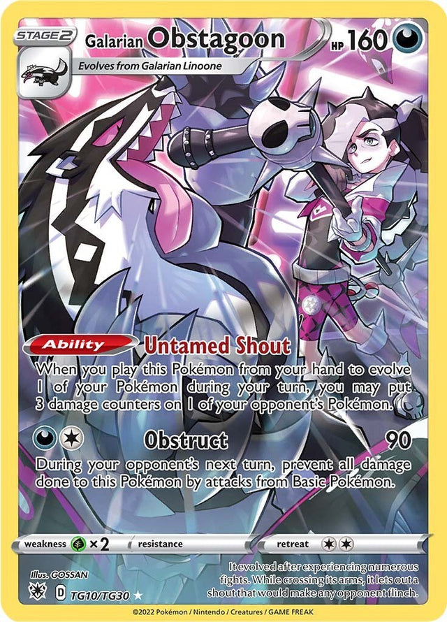 Galarian Obstagoon [SWSH10:TG - TG10/TG30]