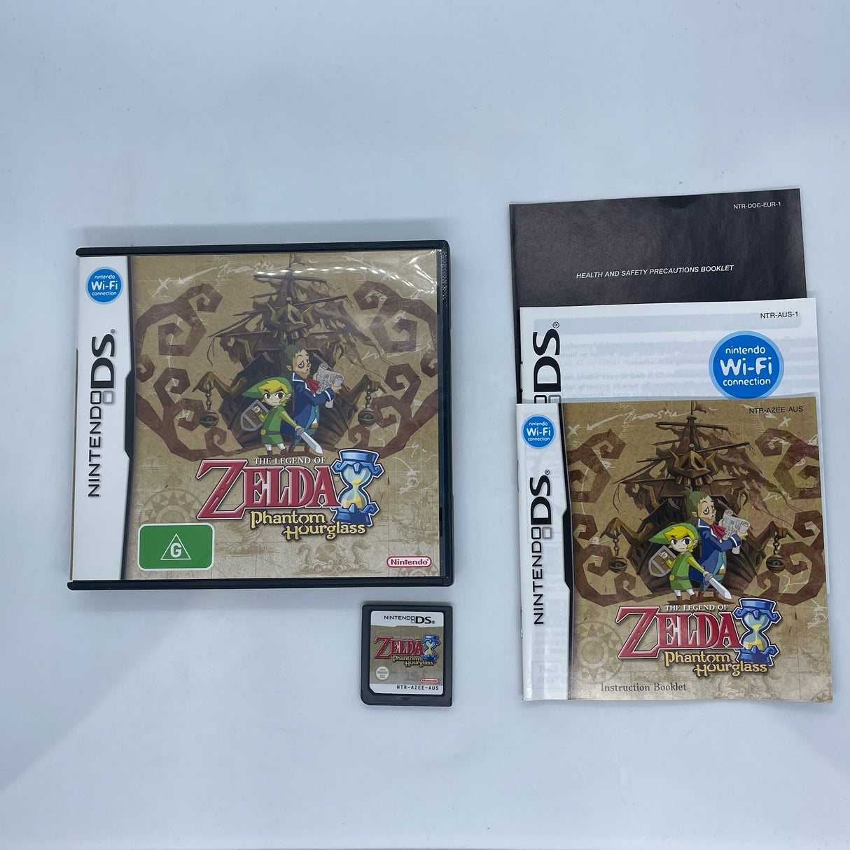 The Legend Of Zelda Phantom Hourglass Nintendo DS Game + Manual