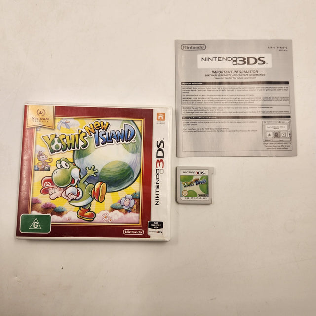Yoshi's New Island Nintendo 3DS Game + Manual PAL