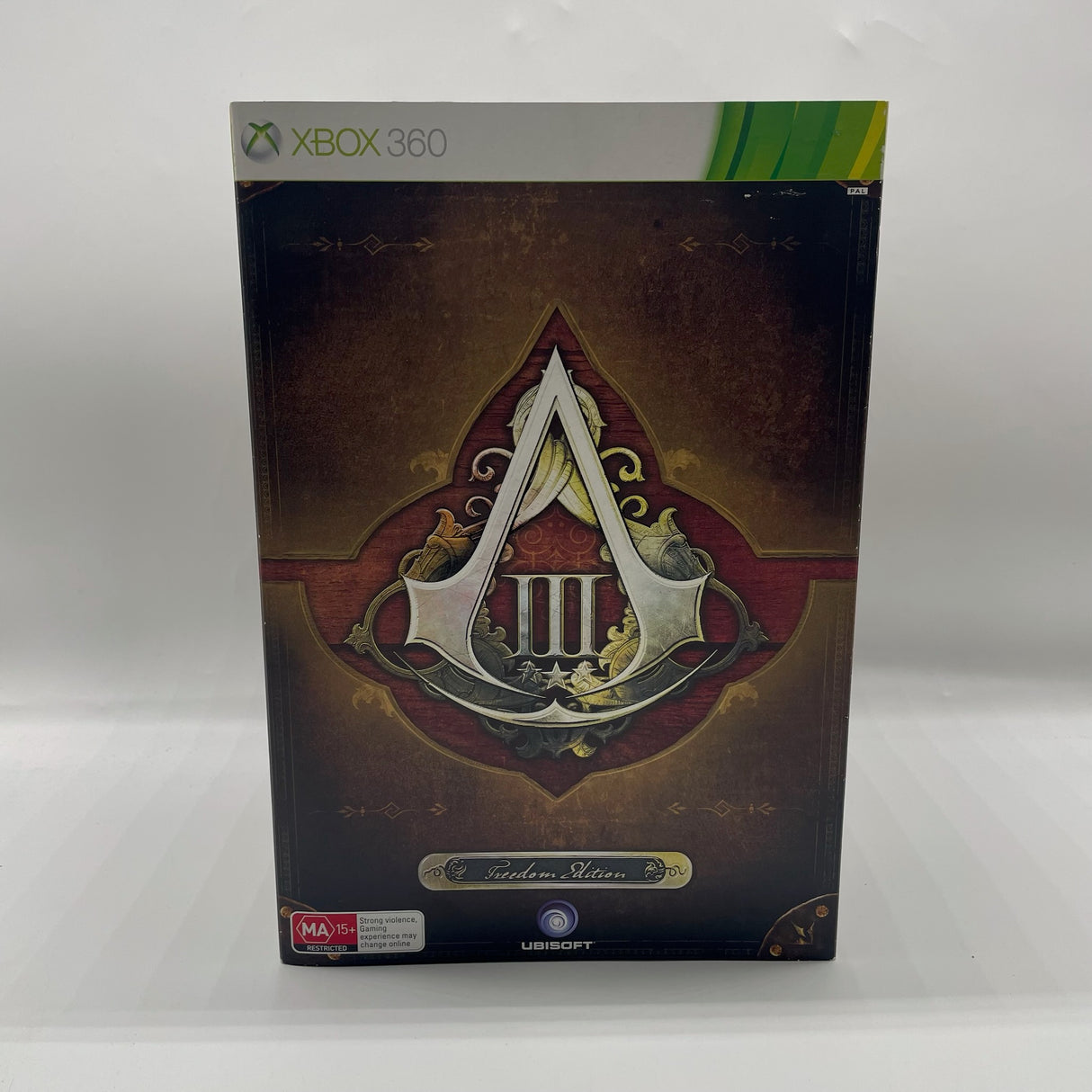 Assassin's Creed III 3 Freedom Edition Xbox 360 Game Boxed PAL