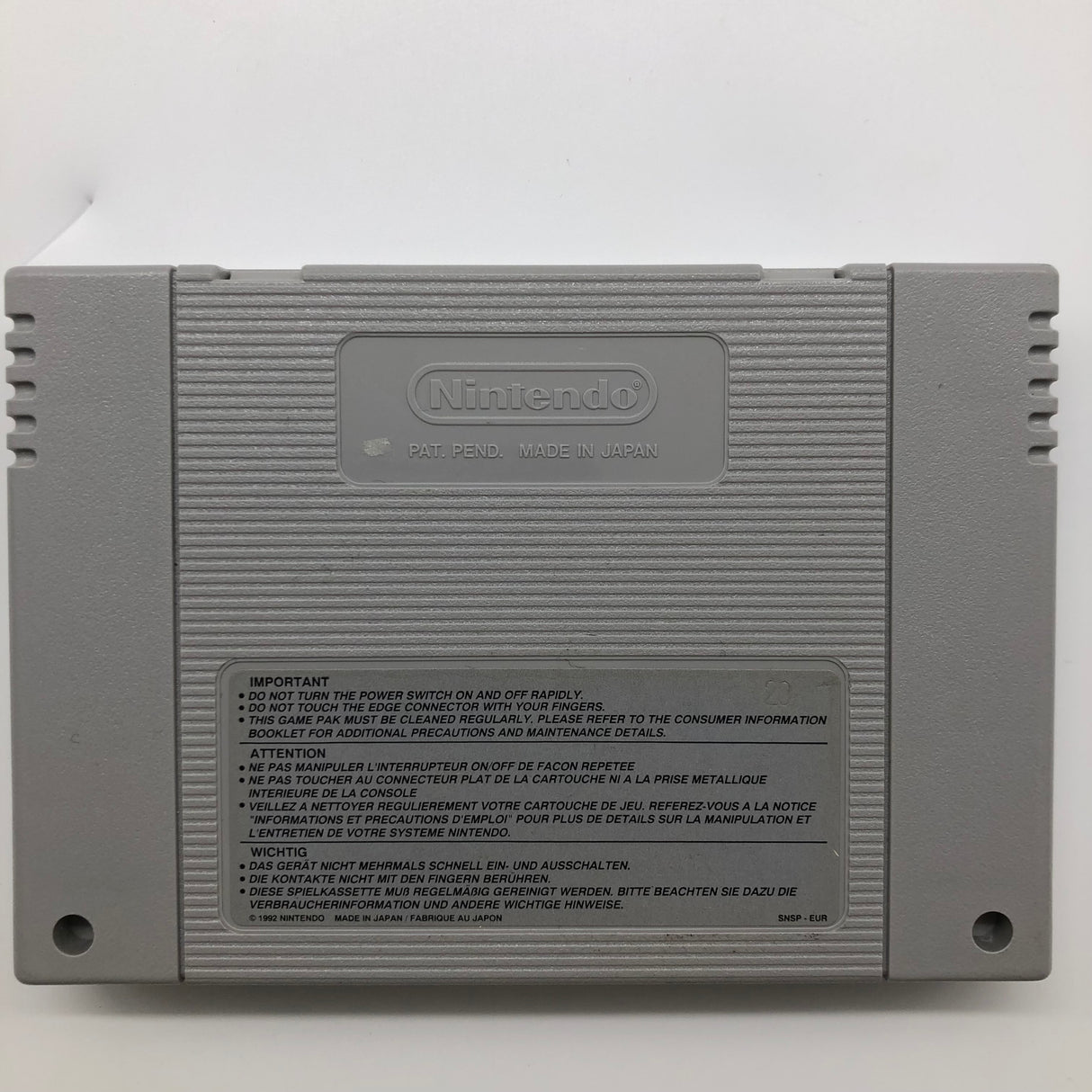 Earth Worm Jim 2 Super Nintendo SNES Game Cartridge PAL 9JE4 - Trippy Trades 