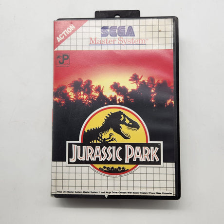 Jurassic Park Sega Master System Game PAL