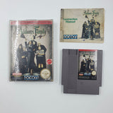 The Addams Family Nintendo Entertainment System NES Game Boxed + Manual PAL 05A4