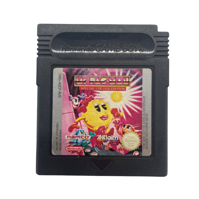 Ms. Pac-Man Special Edition Nintendo Game Boy Cartridge