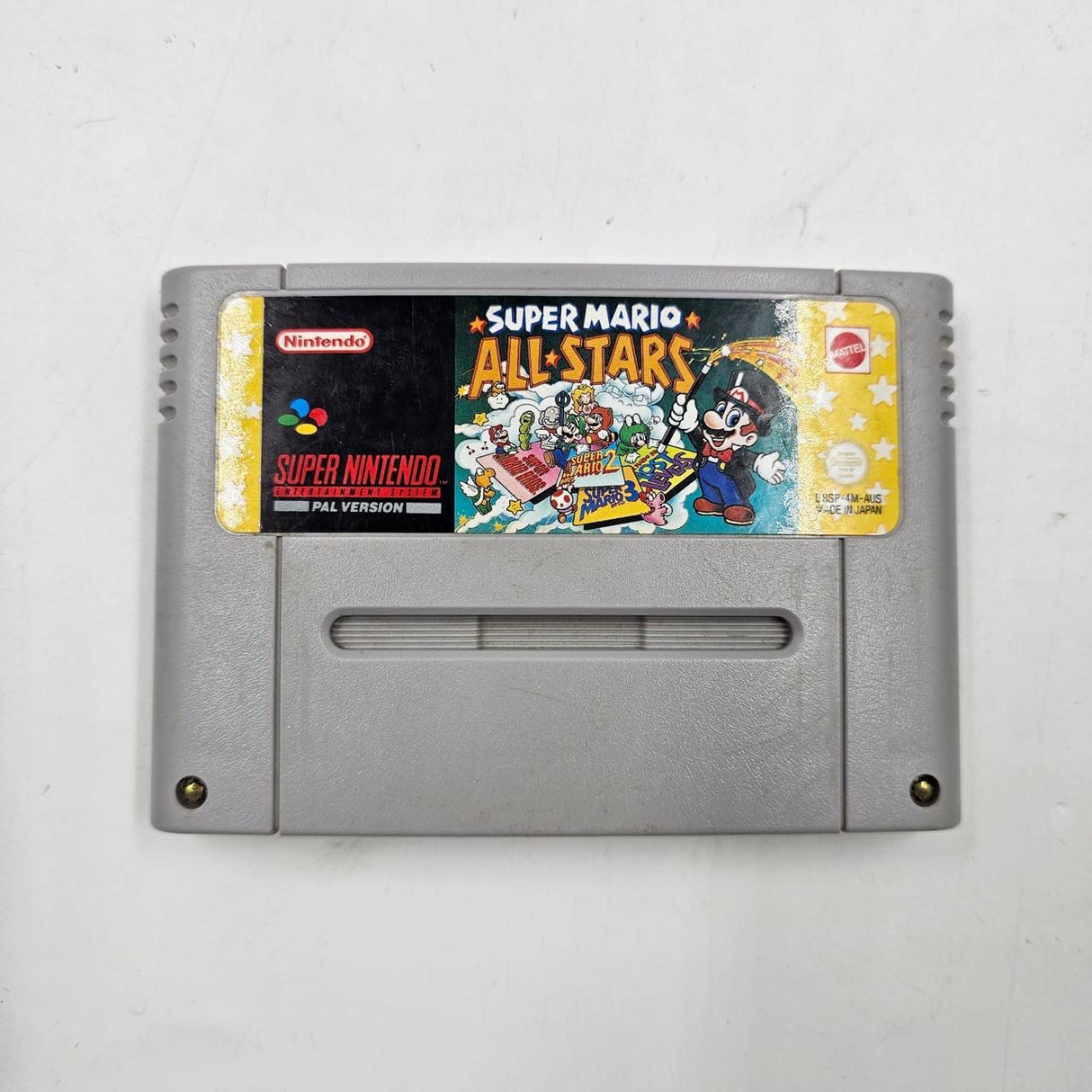 Super Mario All Stars Super Nintendo SNES Game Cartridge PAL 9JE4 - Trippy Trades 