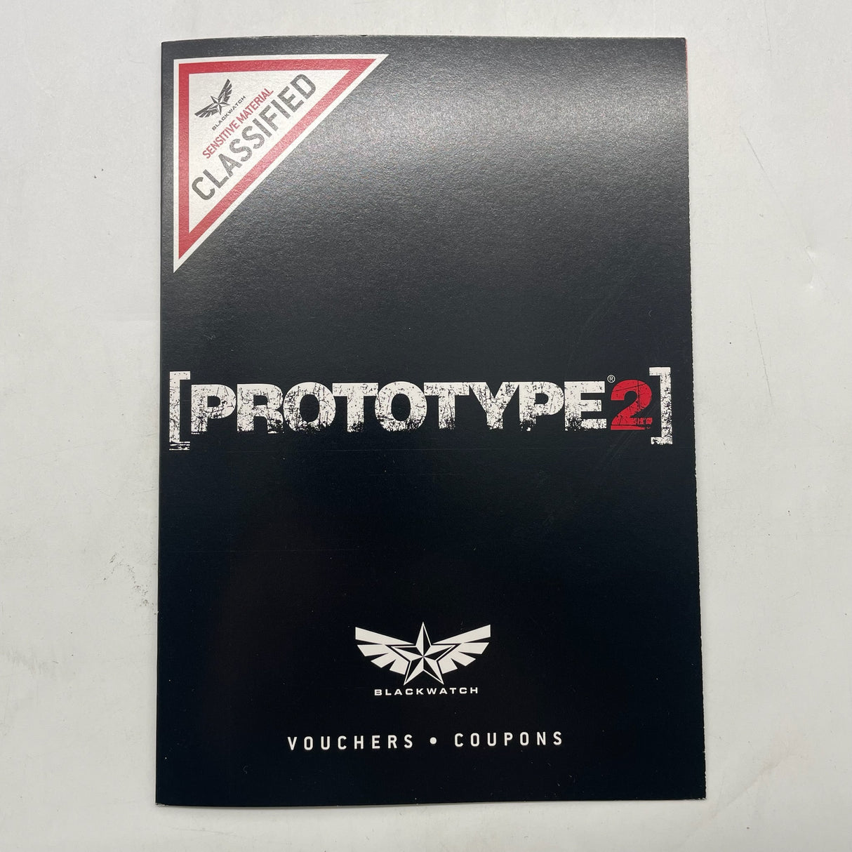 Prototype 2 Blackwatch Collectors Edition PS3 Playstation 3 Game + Manual
