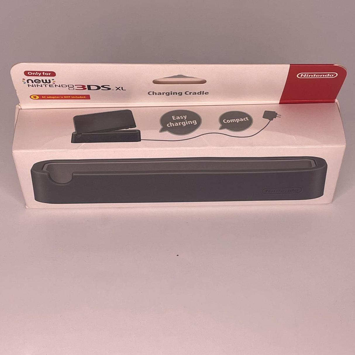 New Nintendo 3DS XL Console Charging Cradle Black PAL