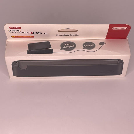 New Nintendo 3DS XL Console Charging Cradle Black PAL