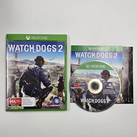 Watch Dogs 2 Xbox One Game +Manual PAL